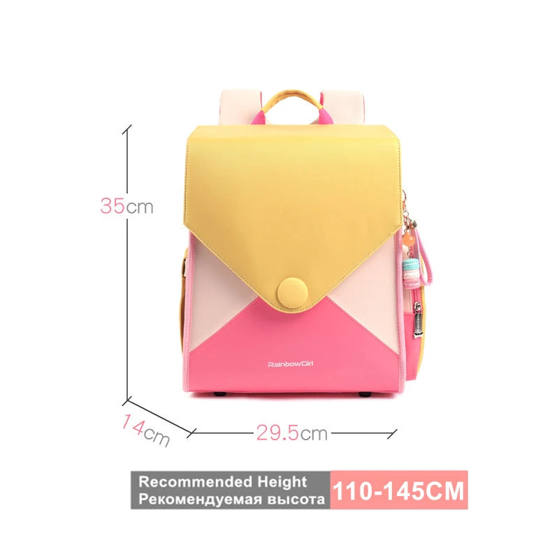 Sac à Dos Écolier pour Filles - Sac Scolaire Mode pour Enfants, Sac à Livres Primaire, Sac à Dos Enfant, Mochila Escolar - La Maison Cozy