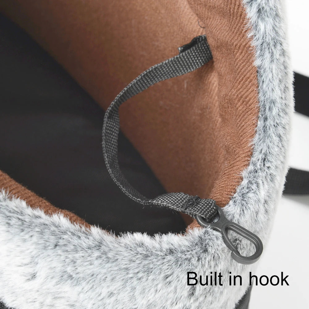 Sac de Transport pour Chien et Chat - Sac Portable pour Petits Chiens et Chats, Sac Épaulière Confortable et Chaud, Sac à Dos pour Chihuahua et Accessoires pour Animaux - La Maison Cozy