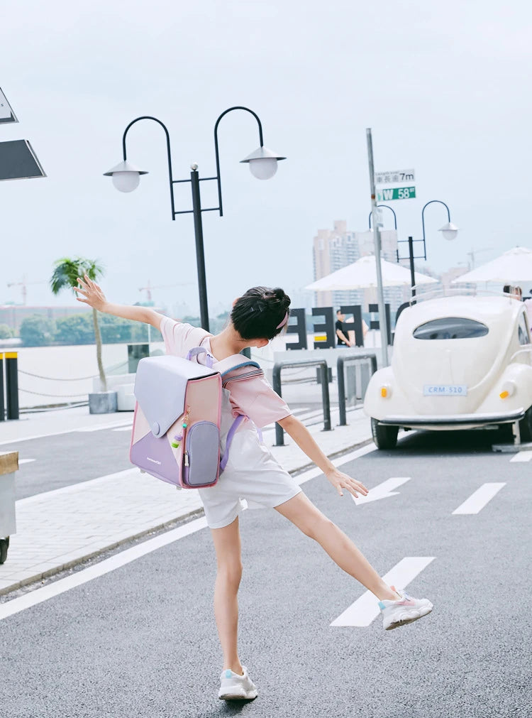 Sac à Dos Écolier pour Filles - Sac Scolaire Mode pour Enfants, Sac à Livres Primaire, Sac à Dos Enfant, Mochila Escolar - La Maison Cozy