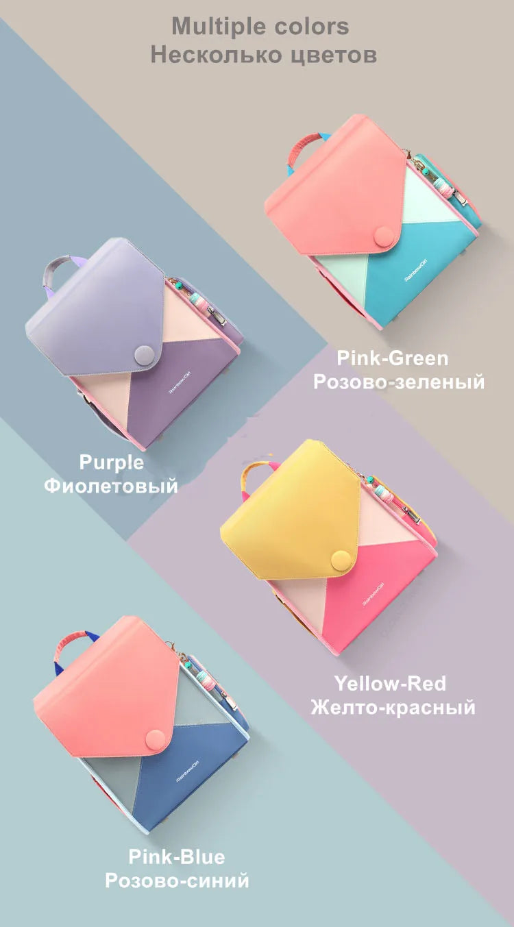 Sac à Dos Écolier pour Filles - Sac Scolaire Mode pour Enfants, Sac à Livres Primaire, Sac à Dos Enfant, Mochila Escolar - La Maison Cozy