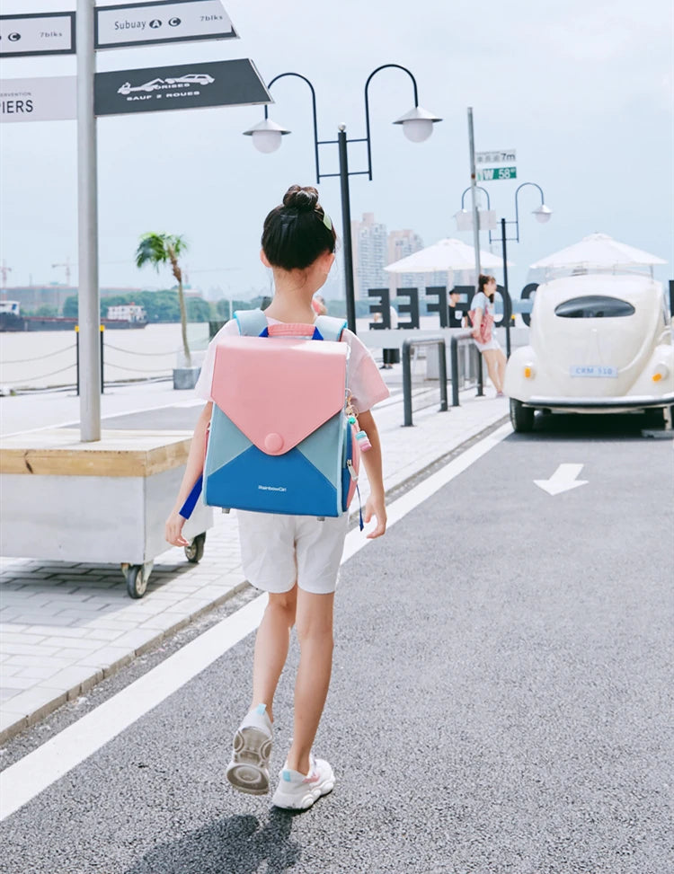 Sac à Dos Écolier pour Filles - Sac Scolaire Mode pour Enfants, Sac à Livres Primaire, Sac à Dos Enfant, Mochila Escolar - La Maison Cozy